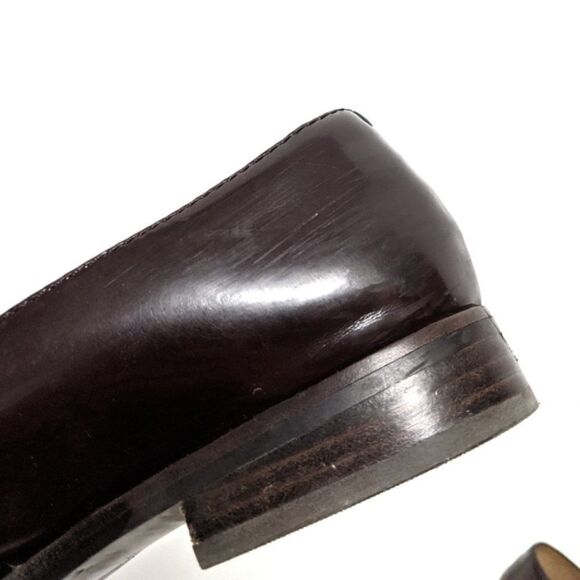 MADEWELL The Elin Leather Loafer Burgundy 7.5 - Picture 7 of 13